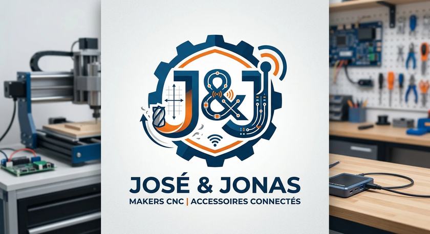 José et Jonas, makers CNC, accessoires connectés